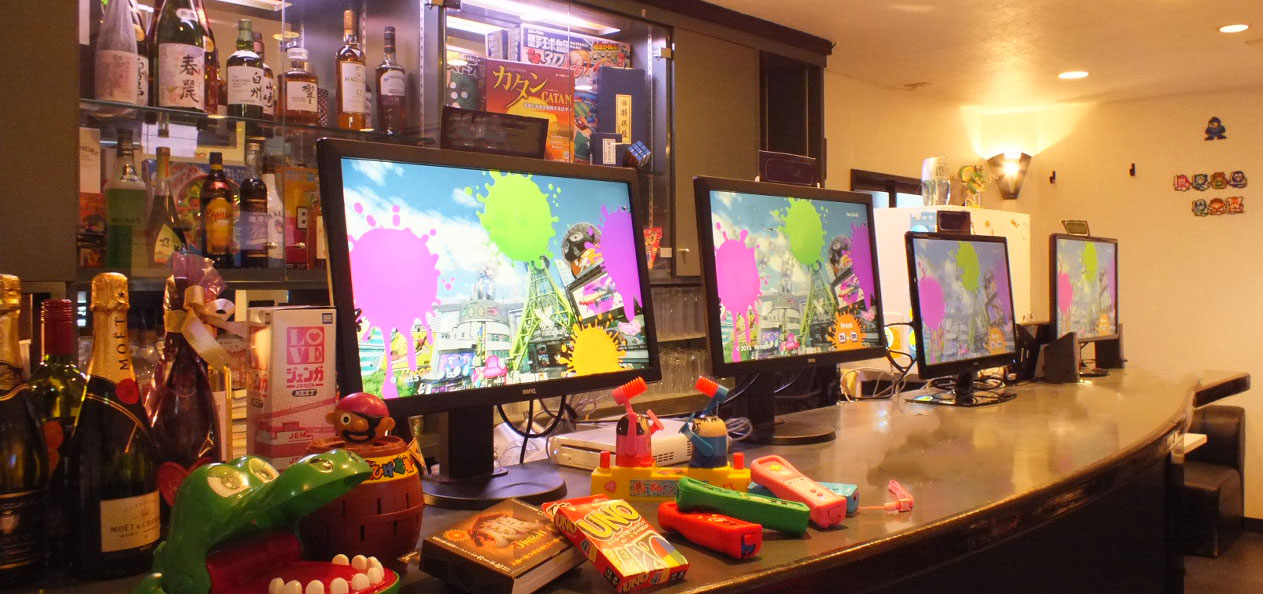 ゲームバー236 大阪・梅田のゲームバーといえば「ゲームバー236」