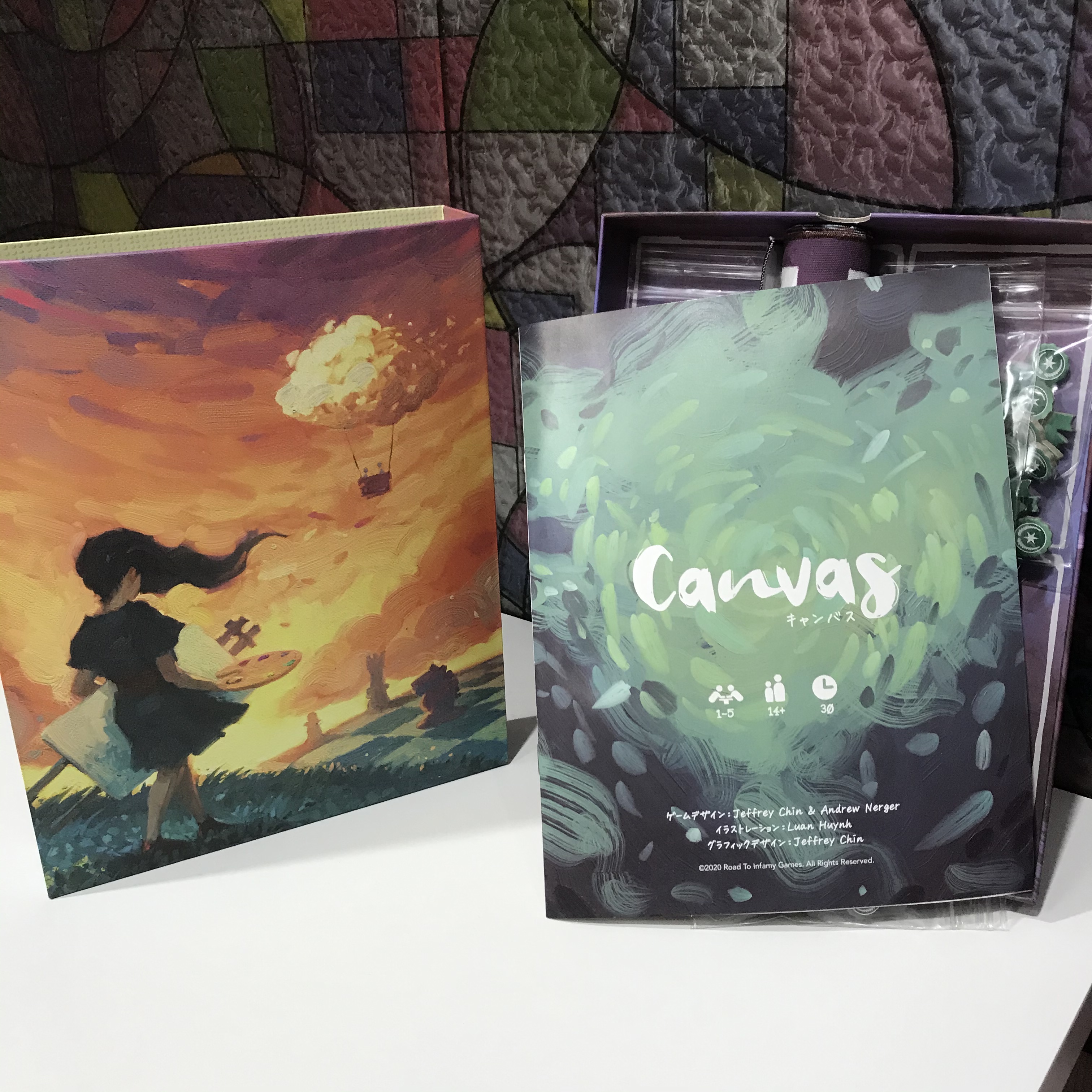 ボドゲ紹介 キャンバス Canvas ゲームバー236